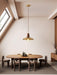 Brass Crest Pendant Light-DWHOME