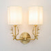 Brass Deer Head Wall Light - DWHOME