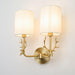 Brass Deer Head Wall Light - DWHOME