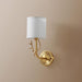 Brass Deer Head Wall Light - DWHOME
