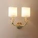 Brass Deer Head Wall Light - DWHOME