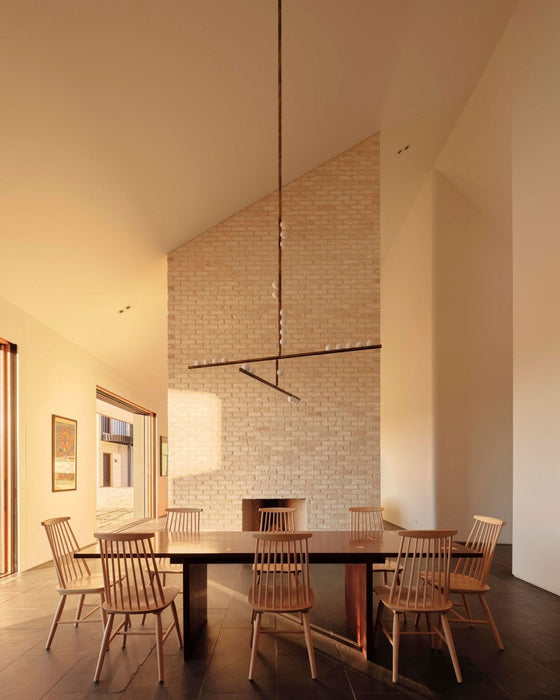 Brass Drop System Chandelier-DWHOME