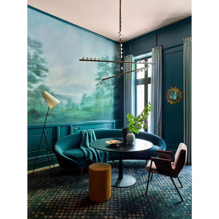 Brass Drop System Chandelier-DWHOME