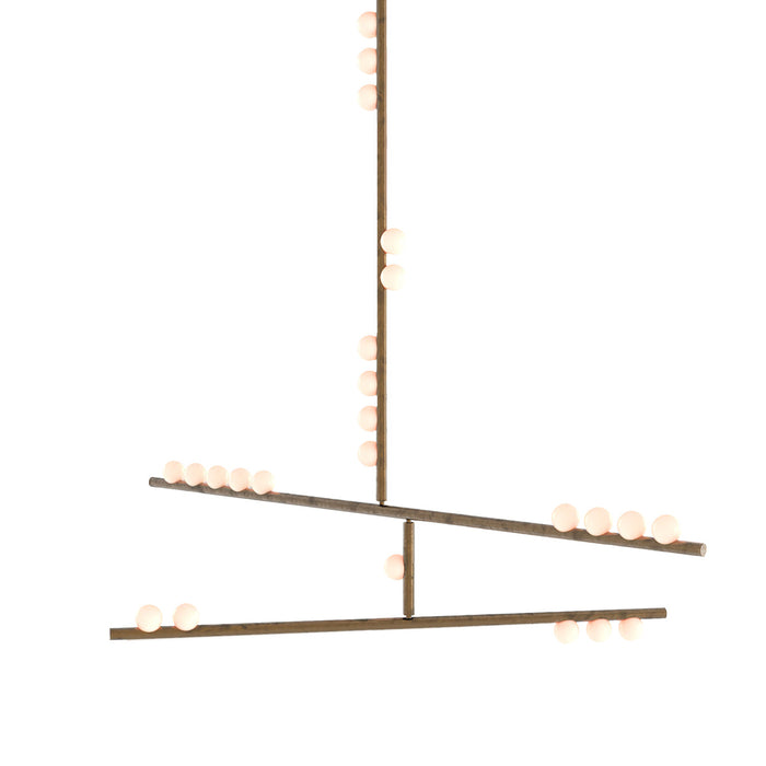 Brass Drop System Chandelier-DWHOME