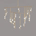 Brass Drop System Chandelier-DWHOME
