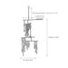 Brass Drop System Chandelier-DWHOME