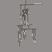 Brass Drop System Chandelier-DWHOME