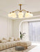 Persimmon Glass Globe Chandelier-DWHOME