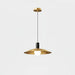 Brass Flared Pendant Lamp-DWHOME