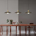 Brass Flared Pendant Lamp-DWHOME