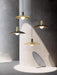 Brass Flared Pendant Lamp-DWHOME