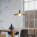Brass Flared Pendant Lamp-DWHOME