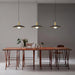 Brass Flared Pendant Lamp-DWHOME