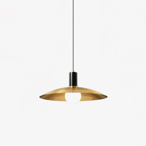 Brass Flared Pendant Lamp-DWHOME