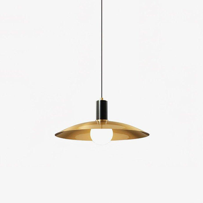Brass Flared Pendant Lamp-DWHOME