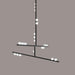 Brass Glass Drop Chandelier - DWHOME