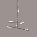 Brass Glass Drop Chandelier - DWHOME