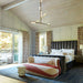 Brass Glass Drop Chandelier - DWHOME