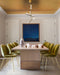 Brass Glass Drop Chandelier - DWHOME
