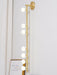 Brass Glass Tube Wall Lamp - DWHOME