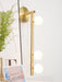 Brass Glass Tube Wall Lamp - DWHOME