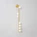 Brass Glass Tube Wall Lamp - DWHOME