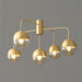 Brass Globulars Ceiling Lamp-DWHOME