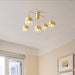 Brass Globulars Ceiling Lamp-DWHOME