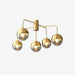 Brass Globulars Ceiling Lamp-DWHOME