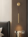 Brass Line Wall Light-DWHOME