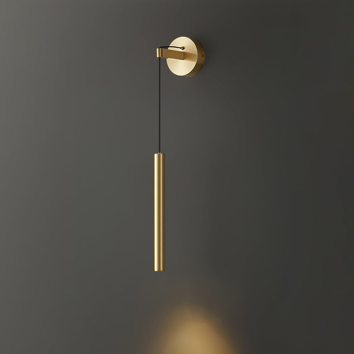 Brass Line Wall Light-DWHOME
