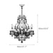 Brass Scrolls Chandelier-DWHOME