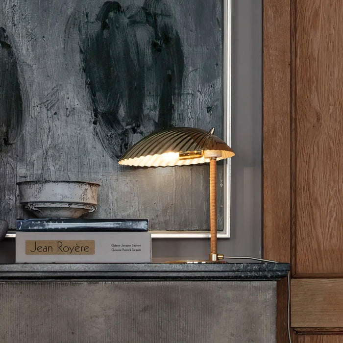 Brass Shell Table Lamp - DWHOME