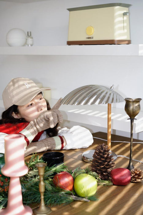 Brass Shell Table Lamp - DWHOME