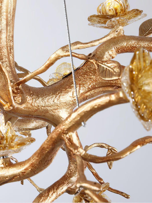 Tree Branches Flower Ceiling Lamp-DWHOME