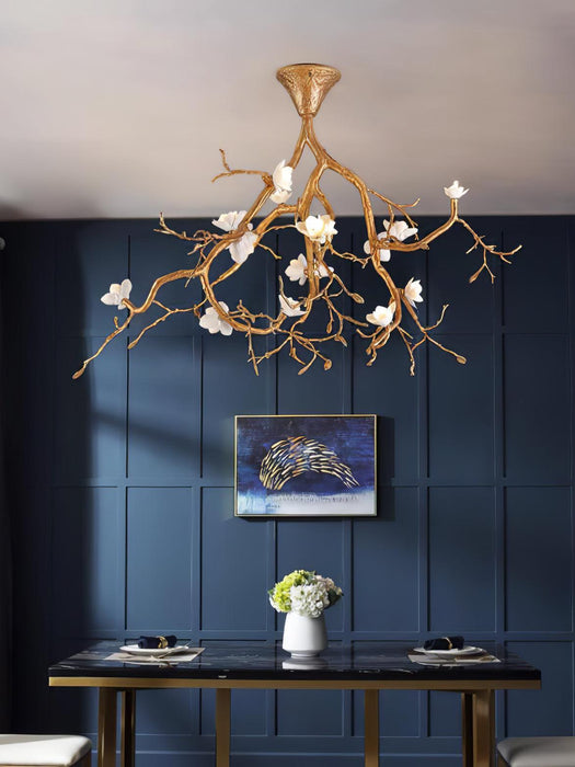 Tree Branches Flower Ceiling Lamp-DWHOME