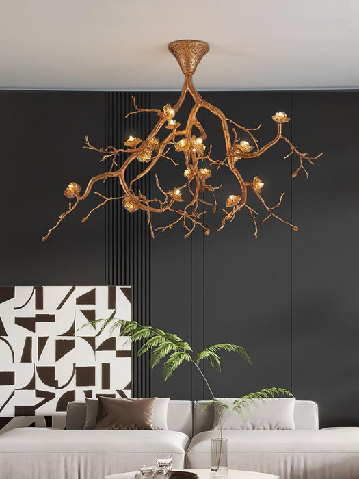 Tree Branches Flower Ceiling Lamp-DWHOME