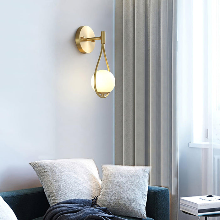 Brass Vanity Wall Lamp-DWHOME