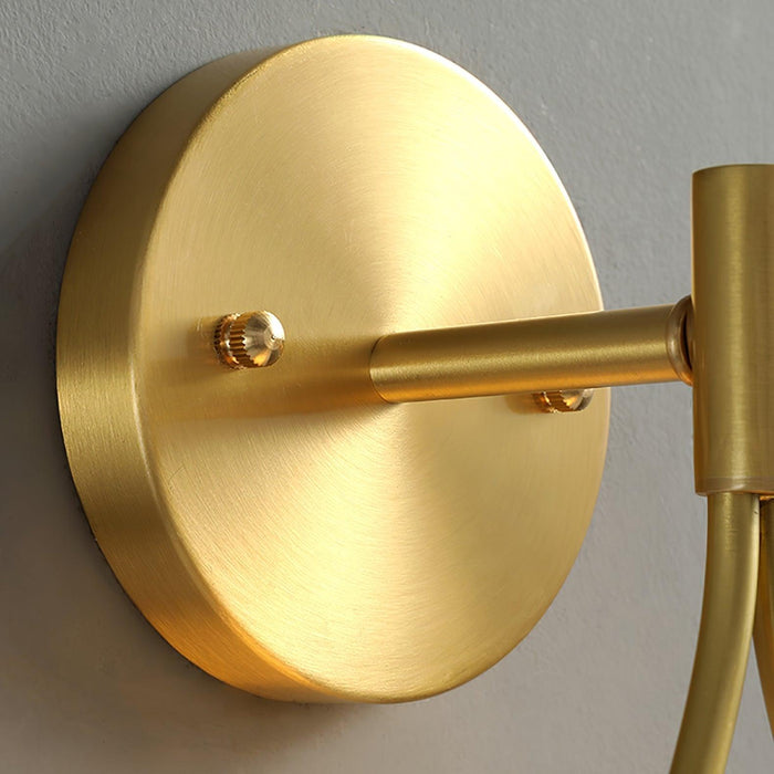 Brass Vanity Wall Lamp-DWHOME