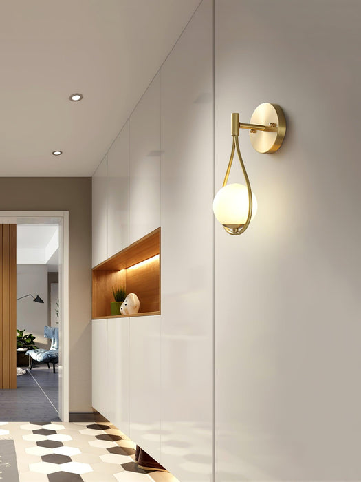 Brass Vanity Wall Lamp-DWHOME