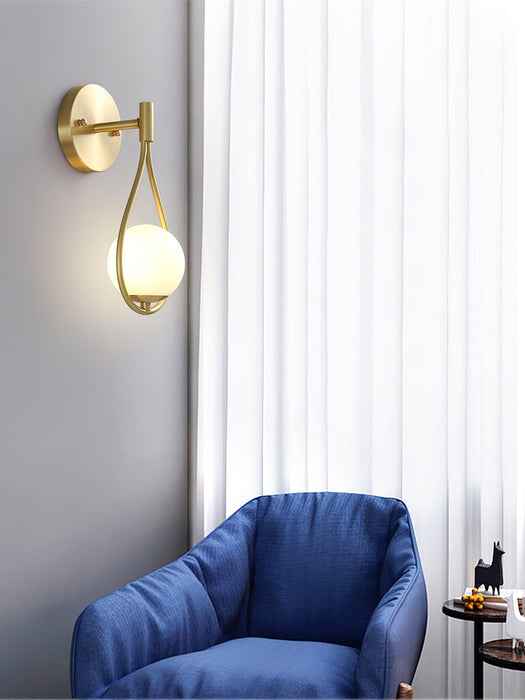 Brass Vanity Wall Lamp-DWHOME