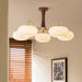 Brass Wooden Persimmon Chandelier-DWHOME
