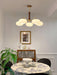 Brass Wooden Persimmon Chandelier-DWHOME
