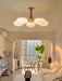 Brass Wooden Persimmon Chandelier-DWHOME