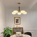 Brass Wooden Persimmon Chandelier-DWHOME