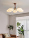 Brass Wooden Persimmon Chandelier-DWHOME