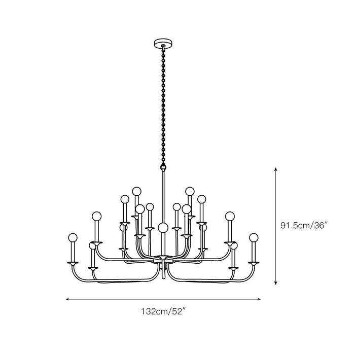 Odensa Chandelier-DWHOME