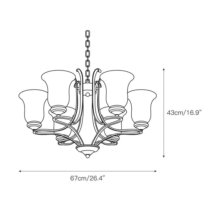 Breena Chandelier-DWHOME