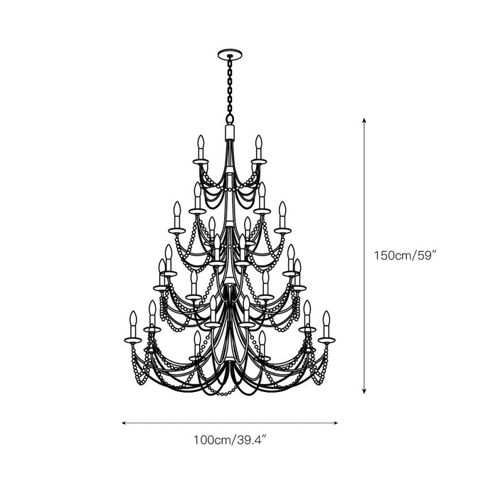 Brentwood Chandelier-DWHOME