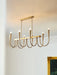 Brianna Linear Chandelier-DWHOME